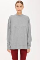 Topshop Embossed Sweatshirt By Ivy Park