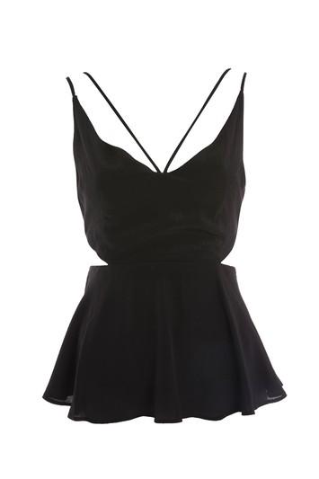 Topshop Cutout Strappy Camisole Top