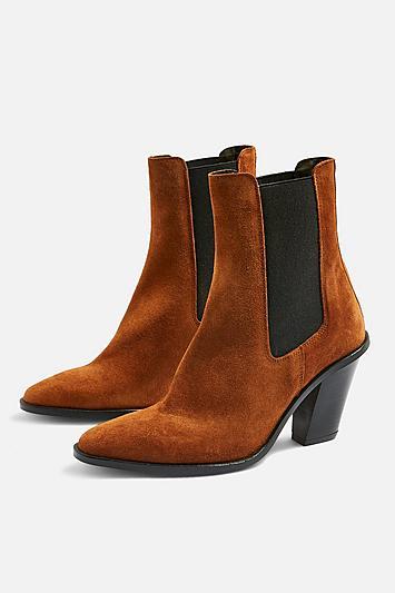 Topshop Morty Angled Heel Boots