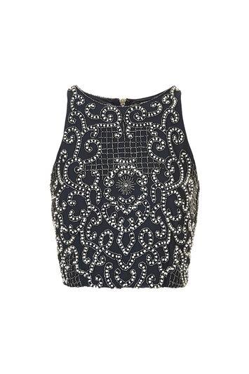 Topshop *penny Crop Top By Tfnc