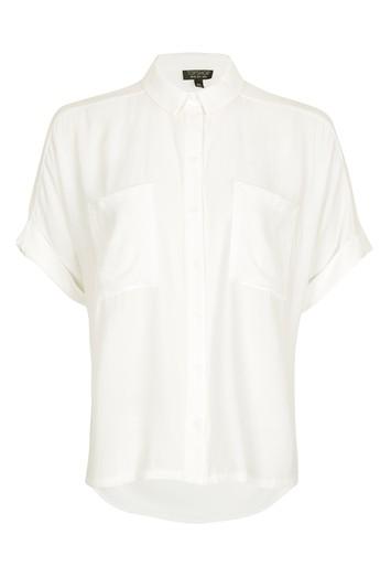 Topshop Short Sleeve Casual Shirt