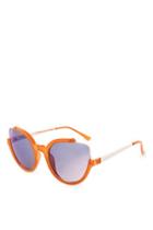 Topshop Cutaway Cateye Sunglasses