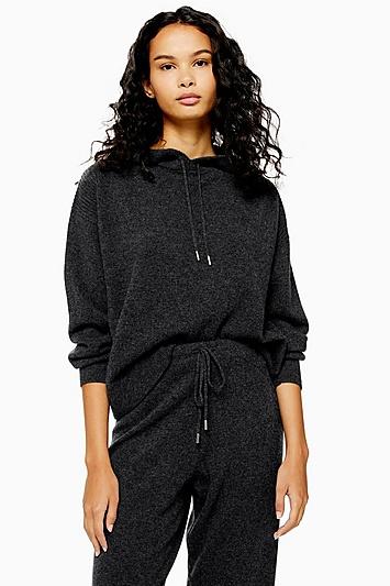 Topshop 100% Cashmere Hoodie