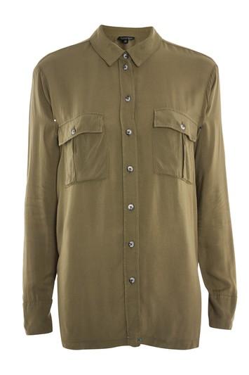 Topshop Utility Long Sleeve Shirt