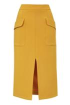 Topshop Petite Split Midi Skirt