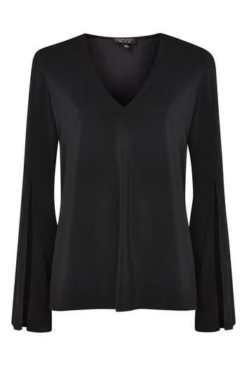Topshop Split Sleeve Top