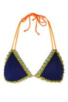 Topshop Crochet Trim Bikini Triangle