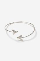 Topshop Shark Tooth Charm Armcuff