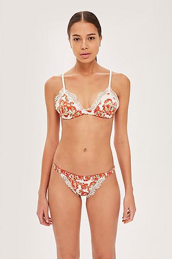 Topshop Poppy Satin Mini Knickers