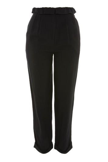 Topshop Ruffled Waist Trousers