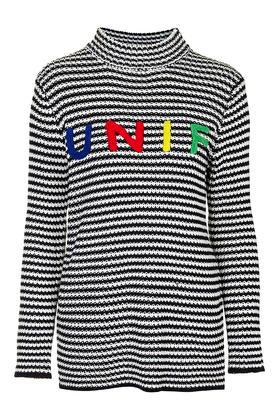 Topshop Logo Stripe Tunic By Unif