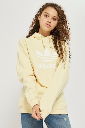 Topshop Trefoil Hoodie By Adidas