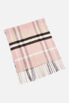 Topshop Cream Girly Check Scarf