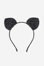 Topshop *halloween Glitter Cat Ear Headband