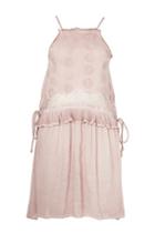 Topshop Petite Washed Cutwork Sun Dress