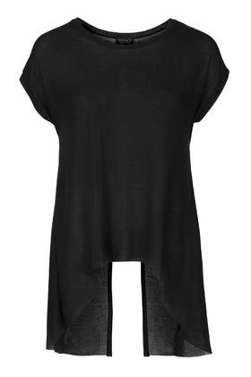 Topshop Split Back Tee