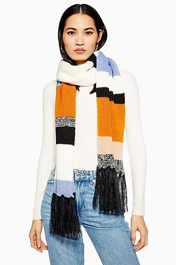 Topshop Tweed Scarf