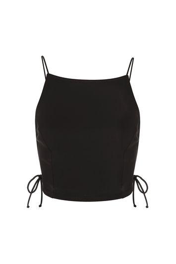 Topshop *odette Crop Top By Motel