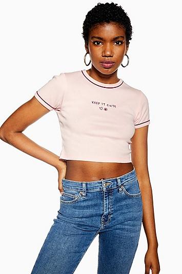 Topshop Keep It Cute T-shirt