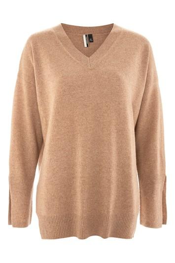 Topshop Cashmere Long Line Jumper