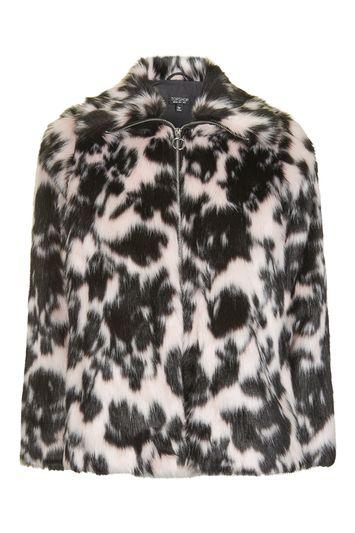 Topshop Sweet Dreams Faux Fur Coat