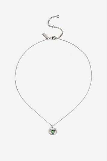 Topshop *water Element Ditsy Necklace