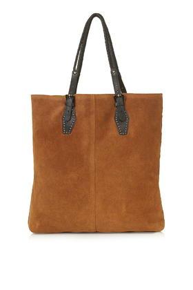 Topshop Suede Weave Shopper