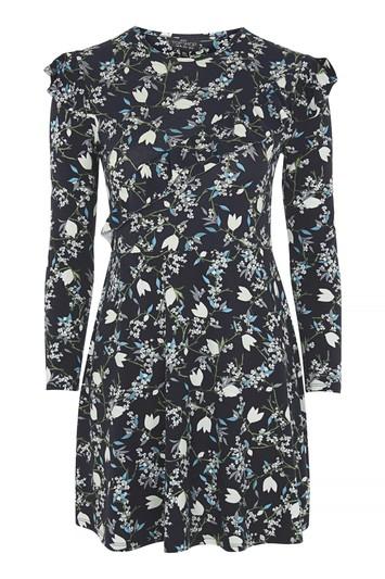 Topshop Petite Eastern Blossom Dress