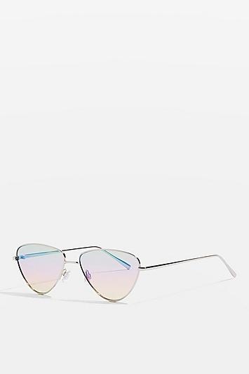 Topshop Molly Triangle Sunglasses