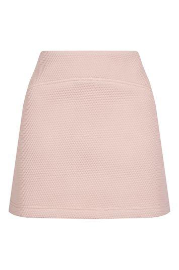 Topshop Petite Punch Textured Pelmet Skirt
