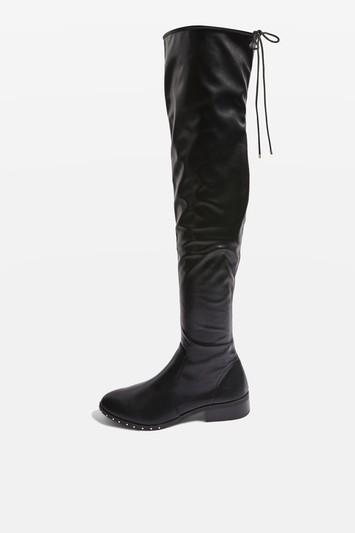 Topshop Dollar High Leg Boots