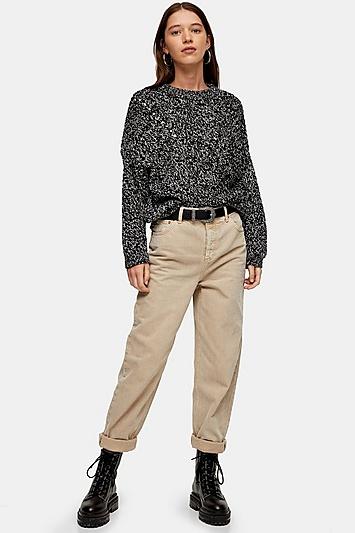 Topshop Sand Balloon Jeans
