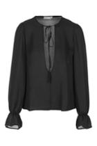 Topshop *tie-neck Blouse By Love