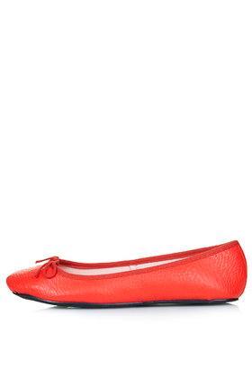 Topshop Vibrant Ballet Shoes