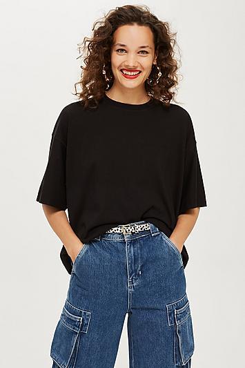 Topshop Petite Oversized Boxy T-shirt