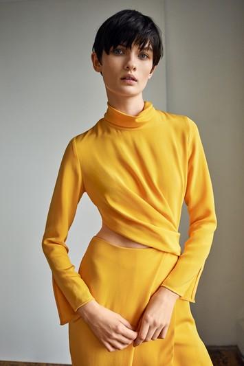 Topshop Twisted Cut Out Dress By Boutique