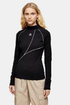 Black Trefoil Long Sleeve T-shirt By Adidas