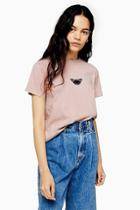 Topshop Pink Mini Butterfly T-shirt