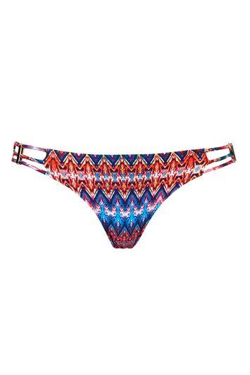 Topshop Bright Aztec Bikini Pant