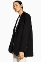 Topshop *wool Rich Ultimate Blazer By Boutique