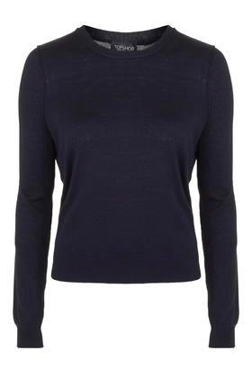 Topshop Exposed Seam Crew Jumper