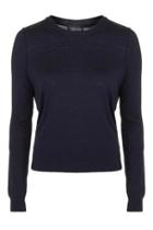 Topshop Exposed Seam Crew Jumper