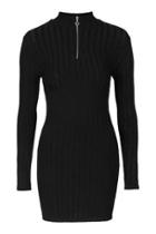 Topshop '90s Zip Down Dress By Escapology