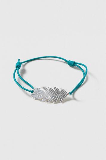 Topshop Feather Stretch Bracelet