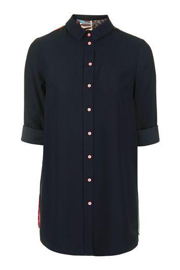 Topshop Toucan Print Shirt
