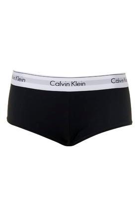 Topshop Modern Cotton Black Shorts By Calvin Klein