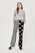 Topshop Pointelle Stitch Balloon Sleeve Jumper