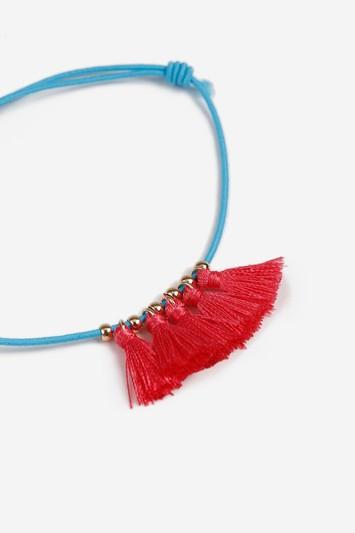 Topshop Tassel Adjustable Bracelet