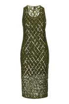 Topshop Limited Edition Embellished Midi Dress