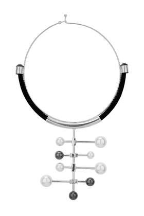 Topshop Atom Torque Necklace